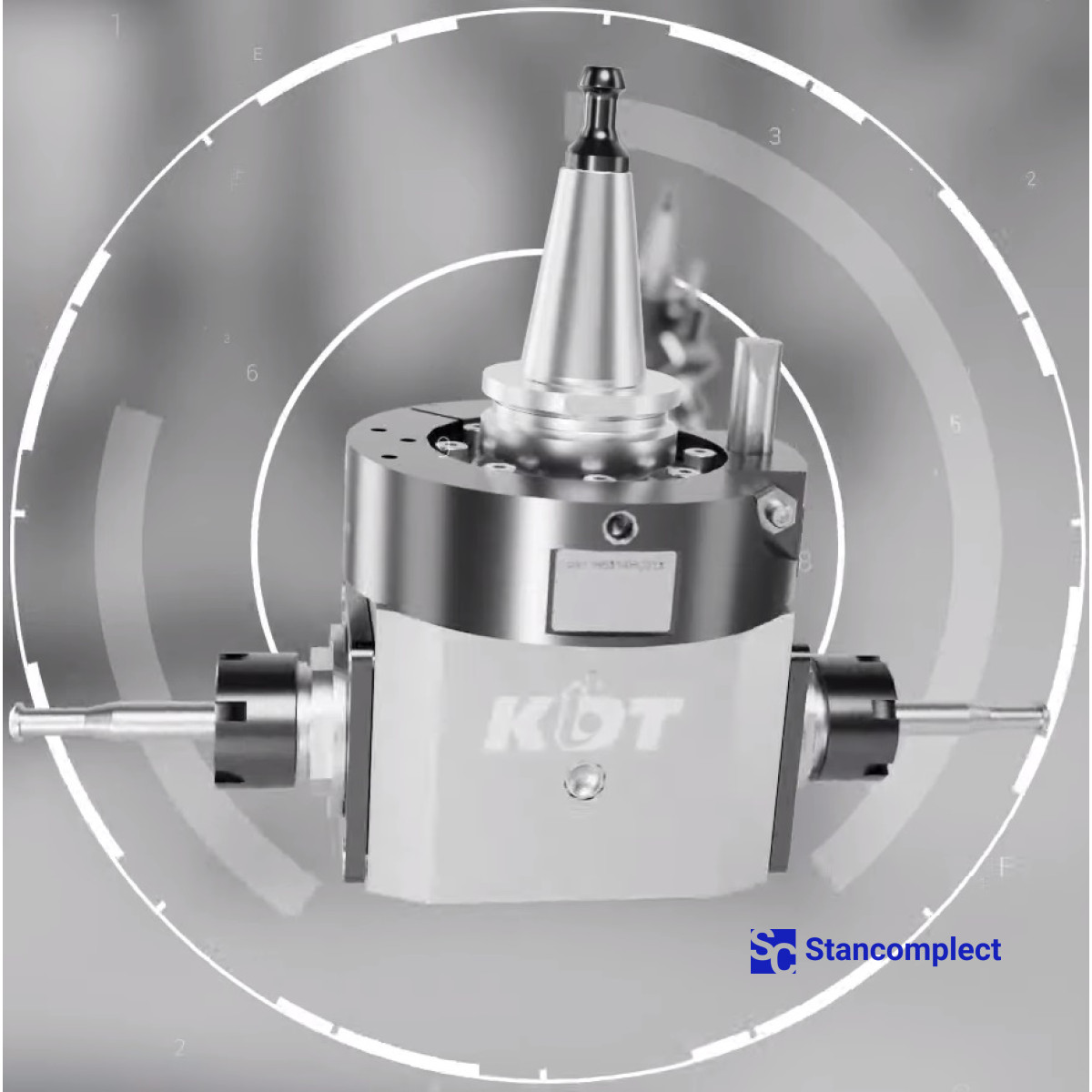 CNC Drilling Center KD-612G with C-Axis and Tool Changer